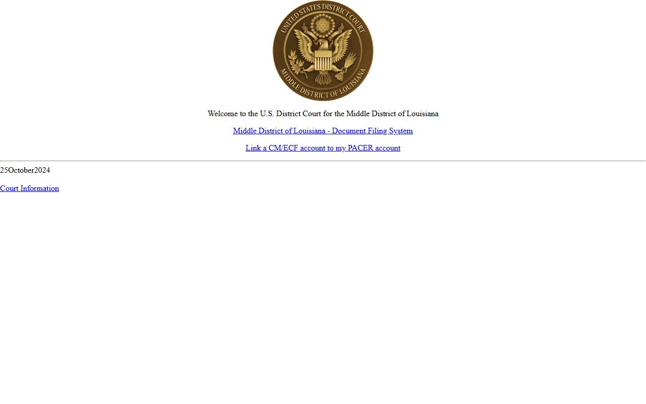 East Feliciana Parish marriage and divorce records compared with federal CM ECF access